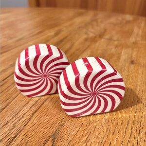 DONATING SOON! Peppermint Swirl S&P Shakers